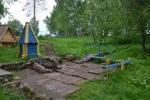 Виток Ками в селі Куліга, Удмуртія куліга
