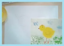 Як намалювати губкою курчата та дельфіна дельфіна