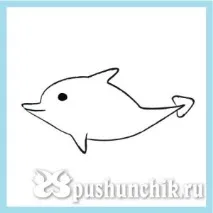 Як намалювати губкою курчата та дельфіна намалювати