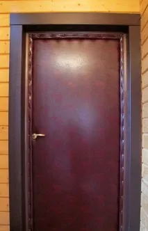 Як обробити двері дерматином своїми руками фото та відео. обробити