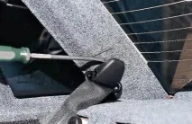 Як зняти оббивку даху автомобіля ВАЗ-2110 оббивку