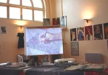 Кабур, виставка мережива калі мережива