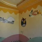 Як виглядають рідкі шпалери, Оздоблення стін декоративними рідкими шпалерами. оздоблення