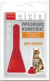Краплі для котів від паразитів його