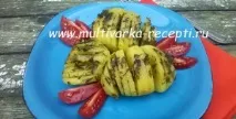 Картопля у фользі в мультиварці (картопля Хассельбек) хассельбек
