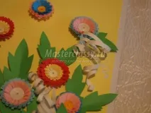 Картина в техніці квіллінг «Спогади про літо» картина
