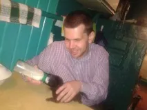 собака