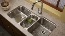 Кухонна раковина краєвиди, фото кухонна