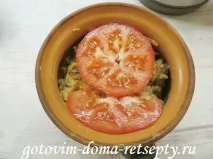 Курячі потрухи - серця, шлунки та печінка в горщиках - з фото курячі