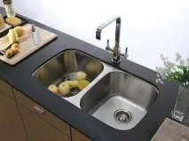 Кухонна раковина краєвиди, фото кухонна