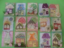 Мамина сторінка - Інтерес Artist trading card АТС мамина
