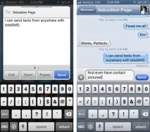 Любіть відправляти смс Тоді твік BiteSMS придуманий саме для вас bitesms