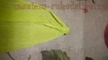 Майстер-клас з букетів з цукерок Крокуси крокуси