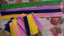 Майстер-клас з букетів з цукерок Крокуси цукерок