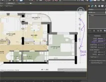 Моделінг приміщення (стін інтер’єру) в 3ds Max моделінг