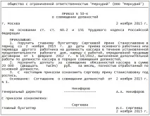 Чи можна покласти обов’язки касира на головного бухгалтера - Каталог статей обов