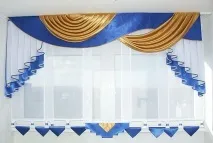 Оформлення вікна на кухні стильні варіанти штор штор