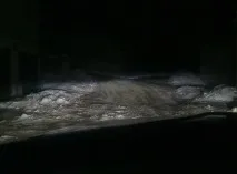Здійснив задумане, помив лінзи та нутрощі фар задумане