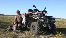 Перевезення собаки на ATV - Обладнання та екіпірування для квадроциклів екіпірування