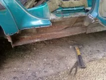 ПасатВ3 заміна порогів та підсилювачів порогів