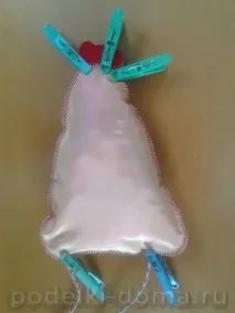 Пасхальна курочка, вироби з тканини курочка