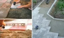 Підкладка під тротуарну плитку робимо якісно тротуарну
