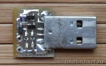 Проста USB заряджання акумулятора з індикацією закінчення заряду акумулятора