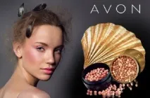 Пудра Avon бронзер і скульптурний хайлайтер Luxe Medium Silk | avon