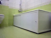 Розсувний екран для ванни фото та які бувають, образний профіль та розміри кімнати ванни