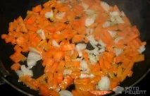 Рецепт Фунчоза з куркою та овочами, гаряча страва фунчоза