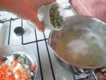 Рецепт Томатний суп, з горошком рецепт