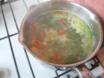 Рецепт Томатний суп, з горошком горошком