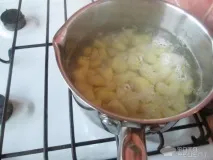 Рецепт Томатний суп, з горошком Накриваємо