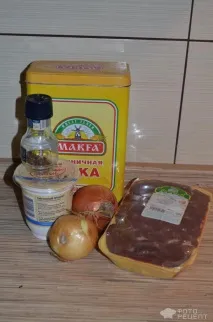 Рецепт Бефстроганів з курячої печінки, Смачно, швидко та ніжно! бефстроганів