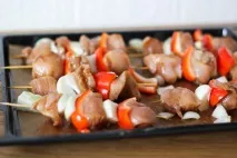 пилешки шашлик