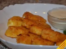 Сир у рум’яній скоринці (покроковий рецепт з фото) скоринці