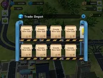 SimCity BuildIt - Купівля, продаж, доставка товару та укладання угод у SimCity BuildIt купівля