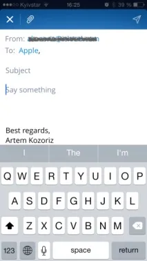 Spark від Readdle Mail