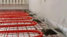 Стяжка для теплої водяної підлоги своїми руками (склад, укладання) водяної