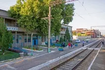 Ташкент - Ходжикент, фоторепортаж з вікна електрички - Не транспортні фотозвіти - Громадський електрички