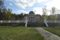 Садиба Борове на карті Ленінградської області садиба