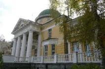 Садиба Борове на карті Ленінградської області борове