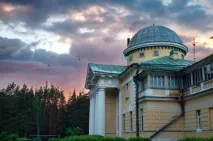 Садиба Борове на карті Ленінградської області карті