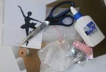 Прикраса на ялинку «Балерина» ялинку