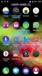 Офіційний Lollipop (Андроїд 5 Explay Quad
