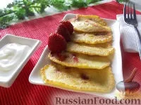 палачинки кисело мляко