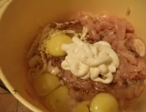 Оладки з курячого фаршу - покроковий рецепт з фото на курячого