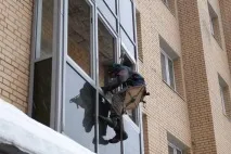 Заміна холодного фасадного скління на тепле відео монтажу тепле