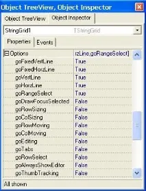 разделителни линии StringGrid1 Options
