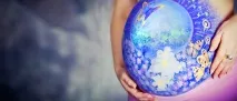 Бодіарт-терапія - Gestation Art пологів